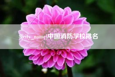 焦作中国消防学校排名