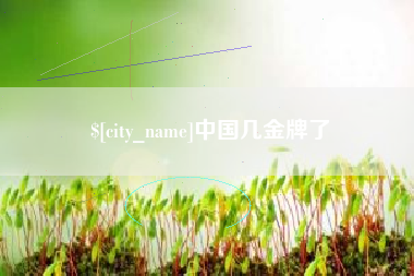 焦作中国几金牌了