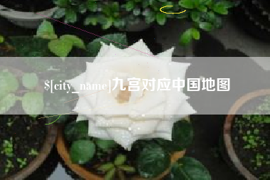 焦作九宫对应中国地图
