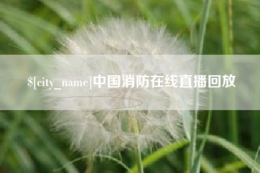 焦作中国消防在线直播回放
