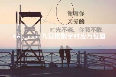 焦作九宫格数字对应方位图