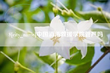 焦作中国消防救援学院管严吗