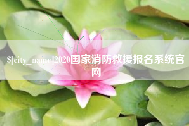 焦作2020国家消防救援报名系统官网