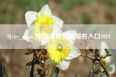 焦作中国消防官网报名入口2024