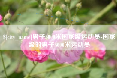 焦作男子5000米国家级运动员-国家级的男子5000米运动员