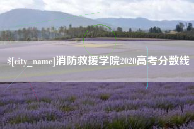 焦作消防救援学院2020高考分数线