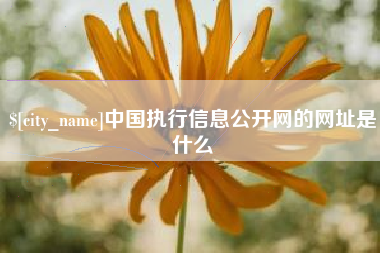 焦作中国执行信息公开网的网址是什么