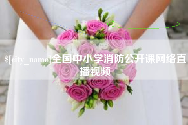 焦作全国中小学消防公开课网络直播视频