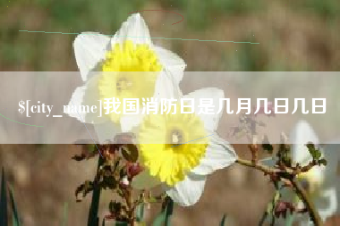 焦作我国消防日是几月几日几日
