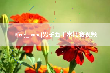 焦作男子五千米比赛视频