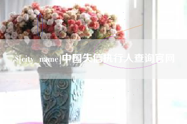 焦作中国失信执行人查询官网