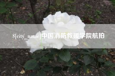 焦作中国消防救援学院航拍