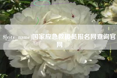 焦作国家应急救援员报名网查询官网